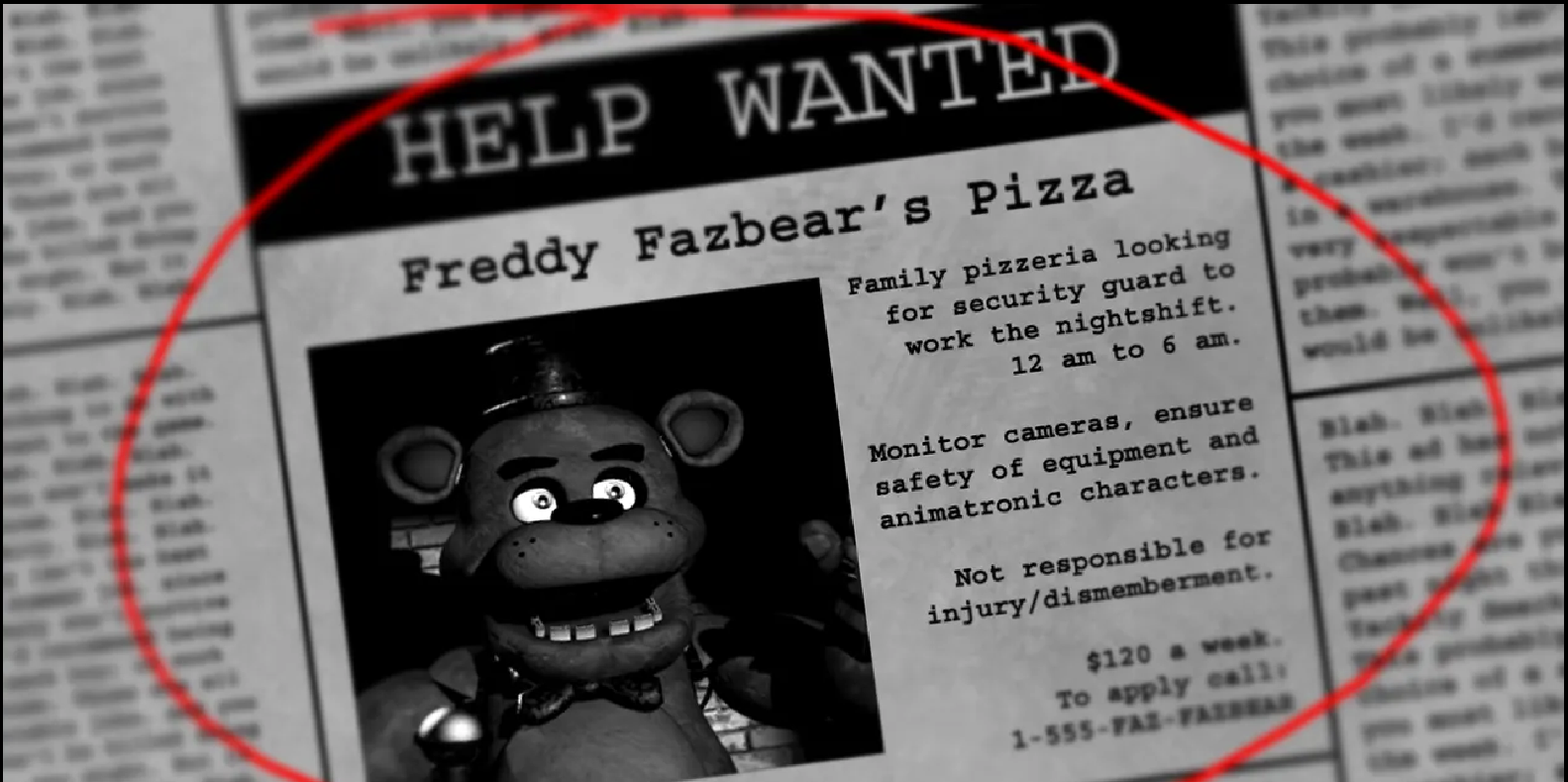 Five Nights at Freddy's screenshot